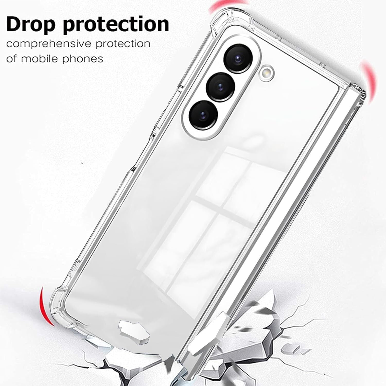 Coque en TPU souple pour Samsung Galaxy Z Fold 6 5G Coque en TPU souple pour Samsung Galaxy Z Fold 6 5G